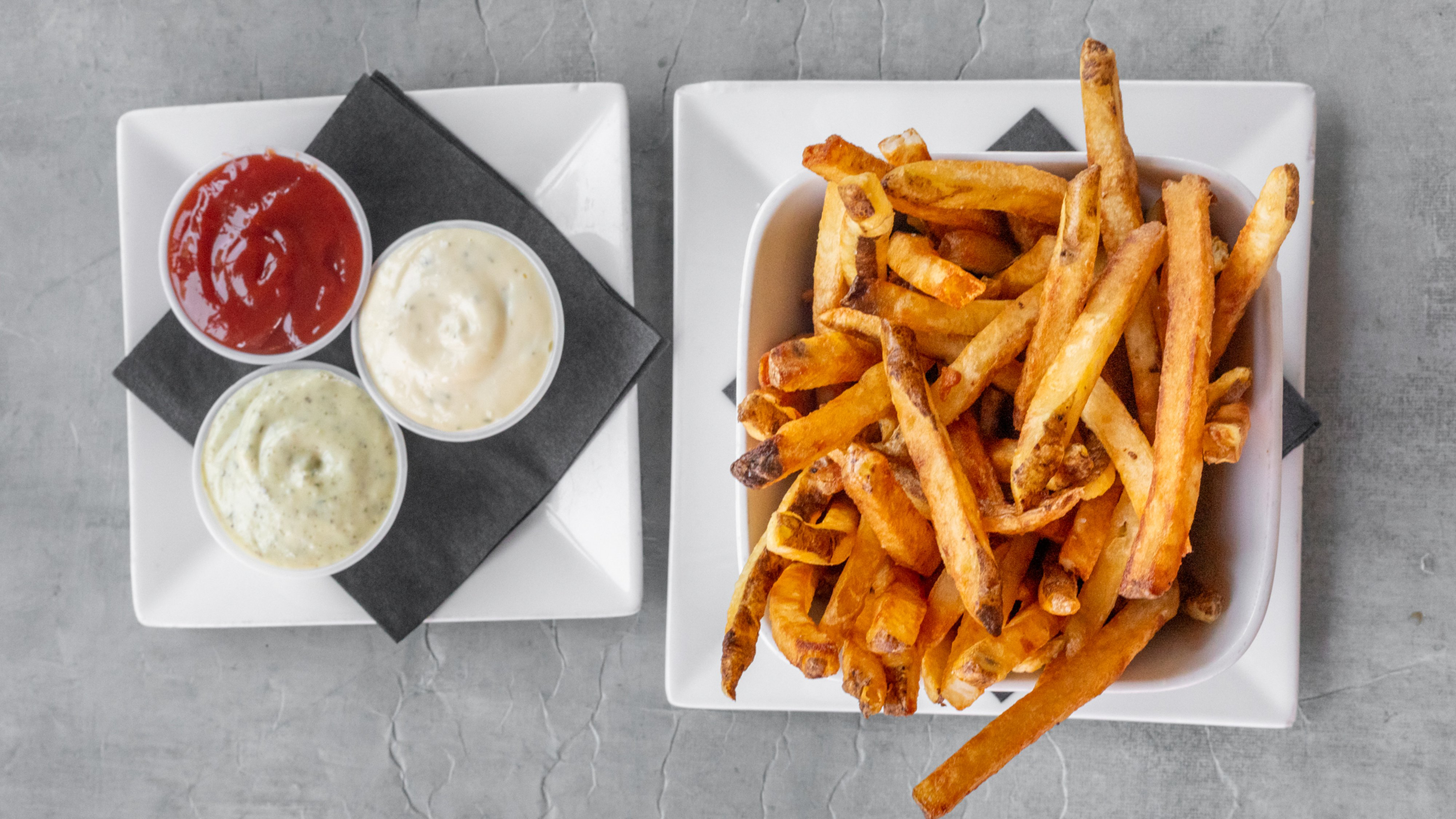 Fresh cut fries